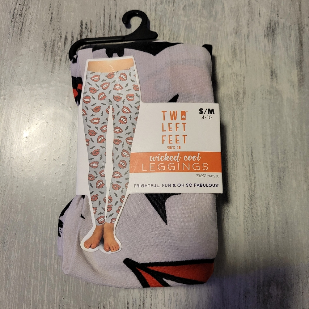 2/$10 Fangtastic Wicked Cool Full Length Leggings S/M (4-10)